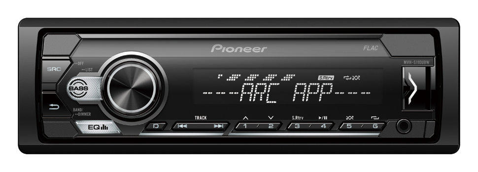 Pioneer MVH-S110UBW ������������� ���� � ��������-�������� INCAR