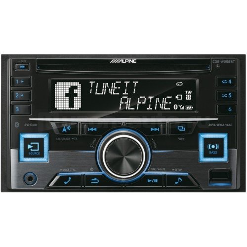 Alpine CDE-W296BT ������������� 2DIN ���� � ��������-�������� INCAR