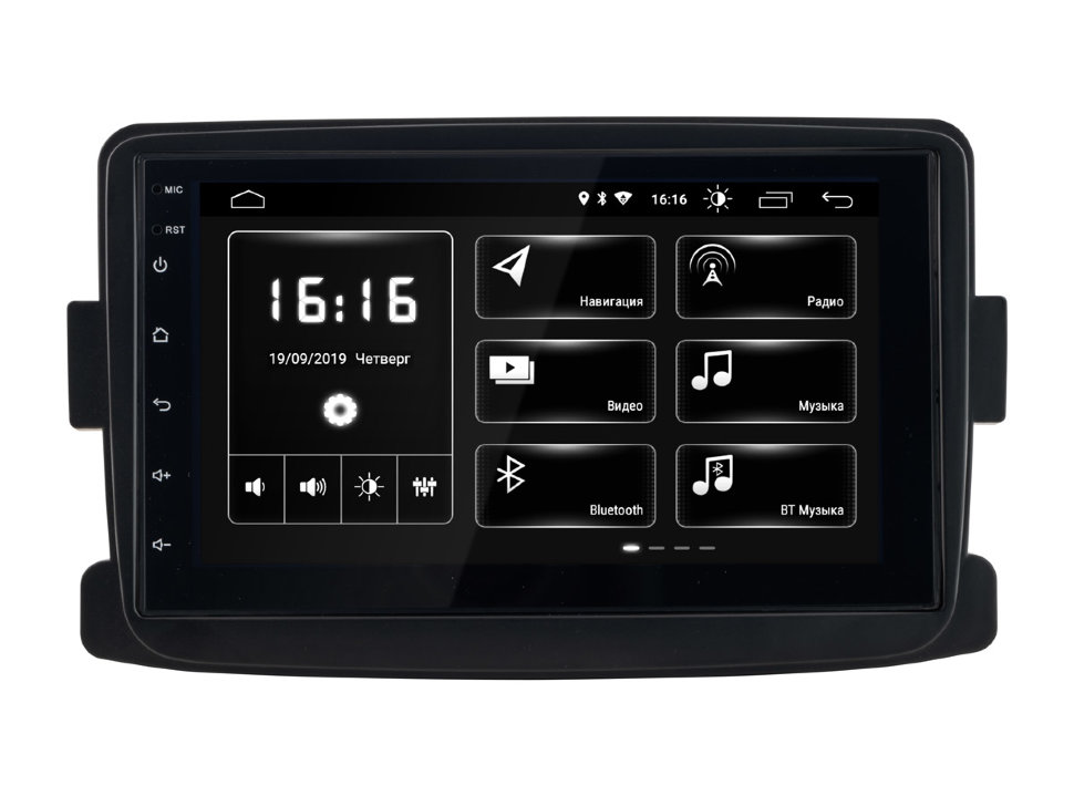 ��������� INCAR 70-1203 ��� LADA XRAY Android 9, WiFi, 7" (������������ ��������) ��� �������� ���������� ���� � ��������-�������� INCAR