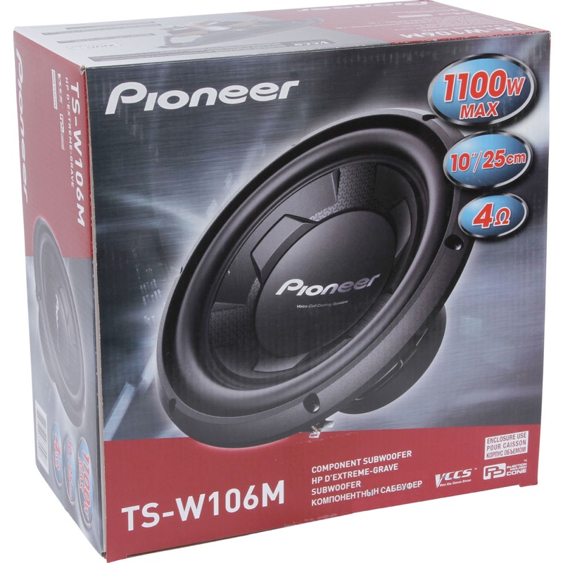 Pioneer TS-W106M ���� � ��������-�������� INCAR