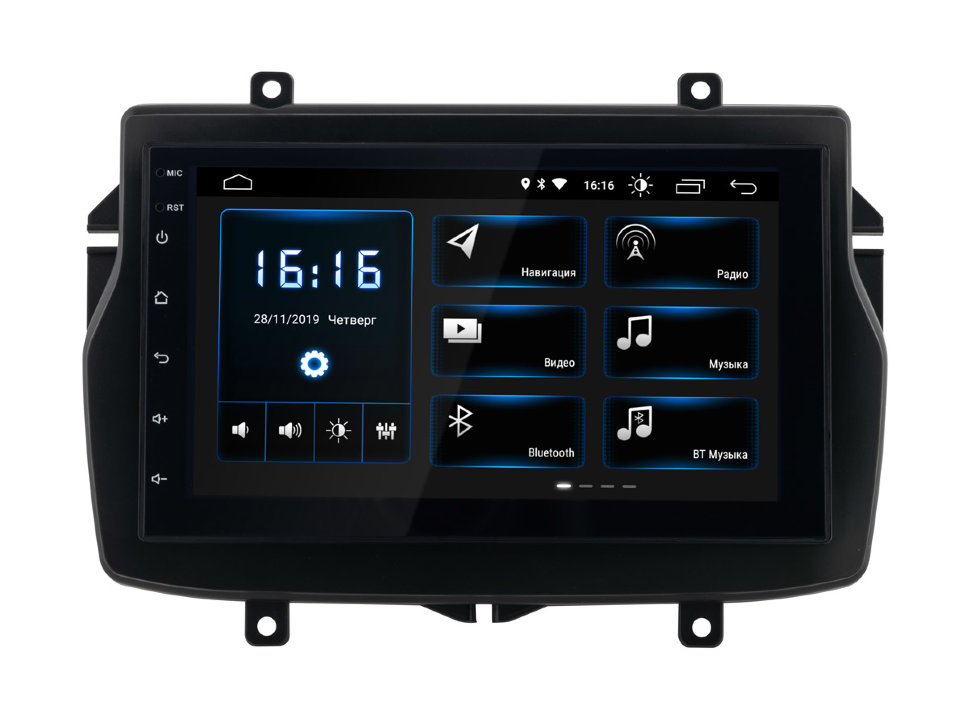 ��������� INCAR 70-1202R ��� Lada Vesta Android 9, WiFi, 7" (������������ ��������) � ������� ����������� ���� � ��������-�������� INCAR