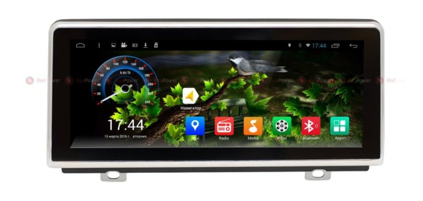������� ��������� BMW X1 16+ Android 6, WiFi, 4����, 8,8" (Redpower 31101) ���� � ��������-�������� INCAR