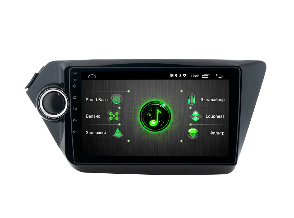 ������� ��������� INCAR DTA-1801 ��� Kia Rio (Android 9) ���� � ��������-�������� INCAR