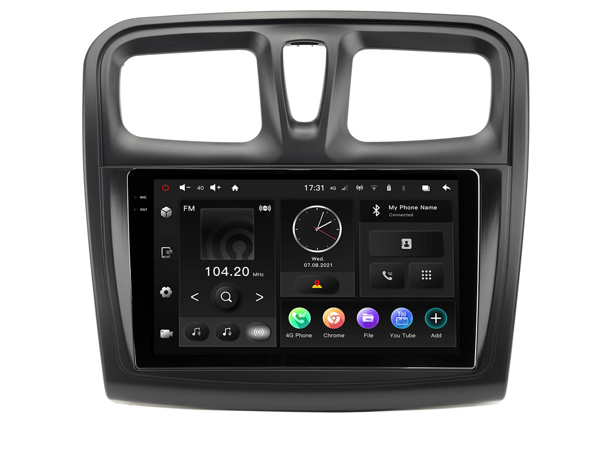 ������������� ��� Renault Logan 13+, Sandero 12+ (MAXIMUM Incar TMX2-1403-4) Android 10/2000*1200, BT, wi-fi, 4G LTE, DSP, 4-64Gb, 9.5" (Incar TMX2-1403-4) ���� � ��������-�������� INCAR