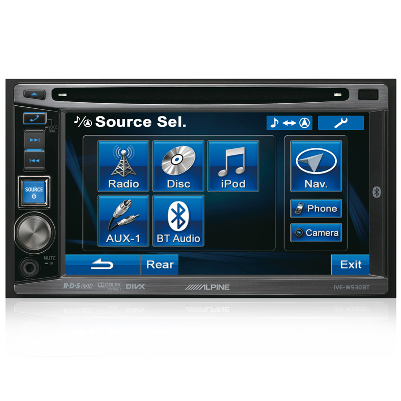Alpine IVE-W530BT ���� � ��������-�������� INCAR