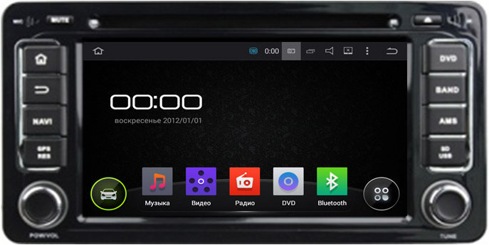 ������� ��������� Mitsubishi Outlander 12+ Android 5.1, 6,2", 4���� (Incar AHR-6187) ���� � ��������-�������� INCAR