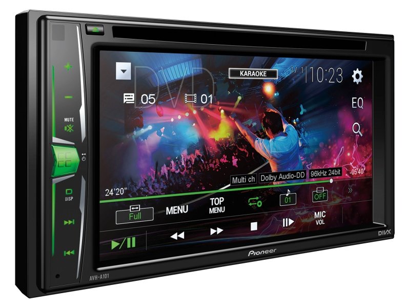 Pioneer AVH-A101 ������������� ���� � ��������-�������� INCAR