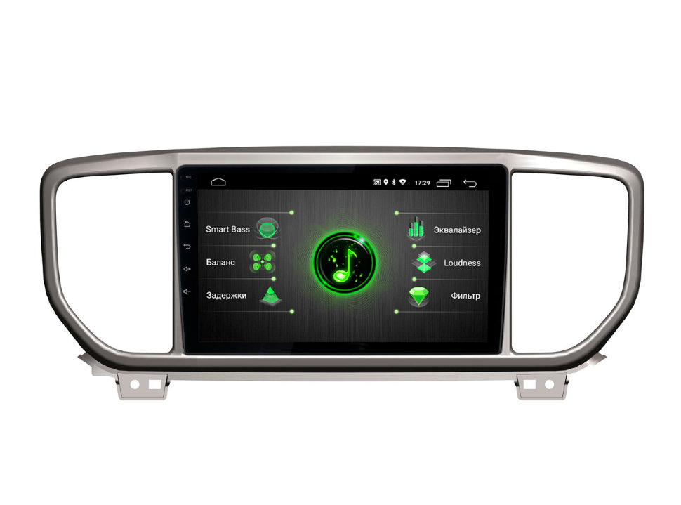 ������� ������������� INCAR DTA-1810 ��� KIA Sportage 2018+, Android 9, ����� 8" ���� � ��������-�������� INCAR