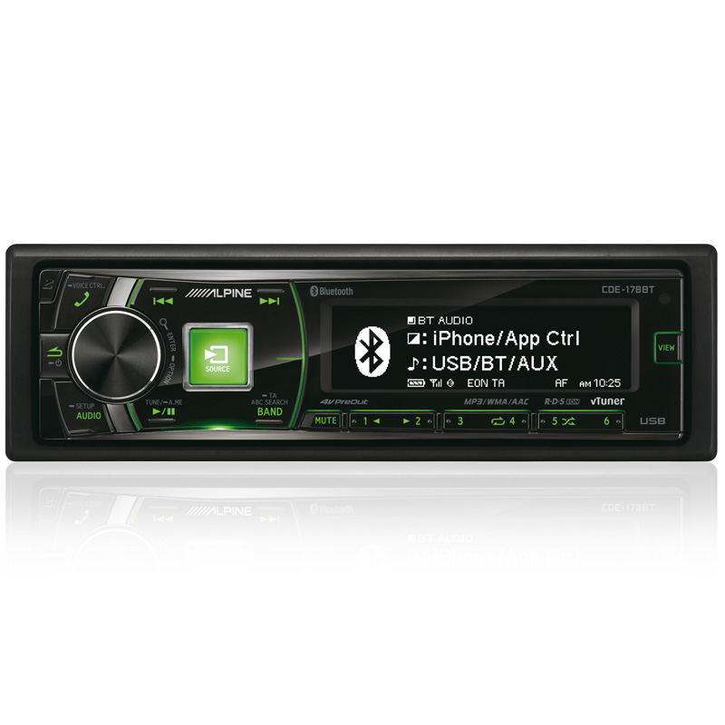 Alpine CDE-178BT ���� � ��������-�������� INCAR