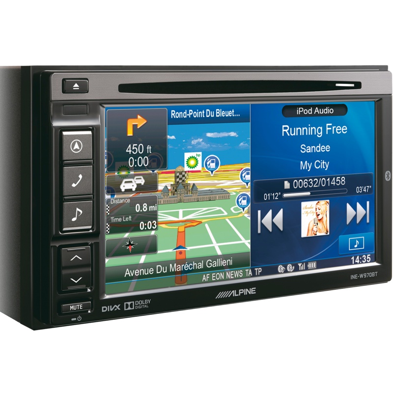 Alpine INE-W970BT ���� � ��������-�������� INCAR