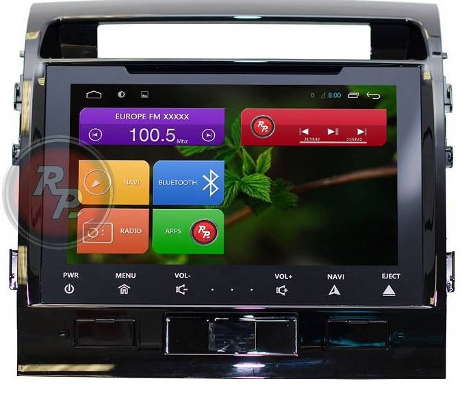 ������� ��������� Toyota LC200 -14 Android 6, WiFi, 4����, DVD, 9.0" (Redpower 21200B IPS) ���� � ��������-�������� INCAR