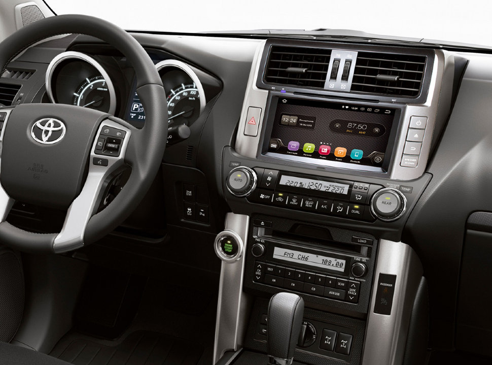 ������� ��������� INCAR TSA-2248 ��� Toyota Prado � 2009 �� 2013 ��� (Android 8.1) ���� � ��������-�������� INCAR