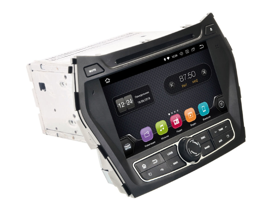 ������� ��������� INCAR TSA-2436 ��� Hyundai Santa Fe 13+ (Android 8.0) ���� � ��������-�������� INCAR