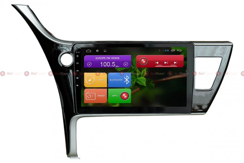 ������������ �������� Toyota Corolla 17+ Android 6, WiFi, 4����, 10.0" (Redpower 31166 RIPS) ���� � ��������-�������� INCAR