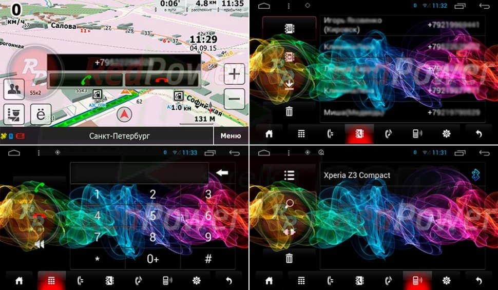 ������� ��������� Kia Rio 16+ Android 6, WiFi, 4����, 10.0" (RedPower 31206RIPS) ���� � ��������-�������� INCAR