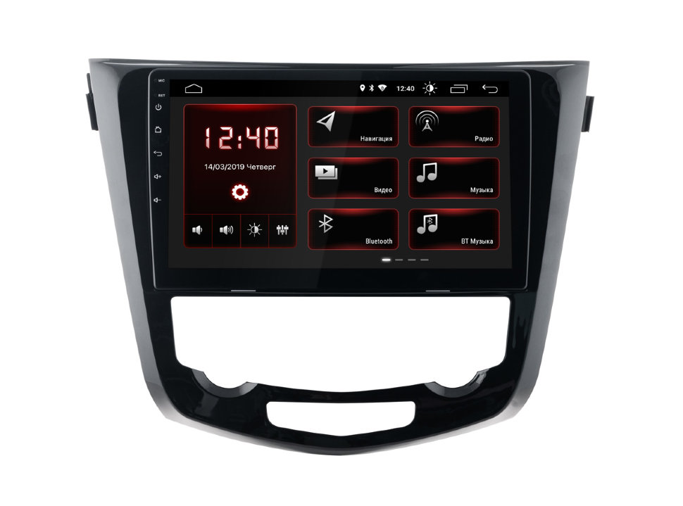 ������� ��������� INCAR XTA-6210BV ��� Nissan X-Trail � Nissan Qashqai 15+ (Android 9) � �������� ������� ���� � ��������-�������� INCAR