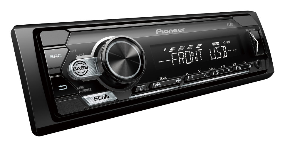 Pioneer MVH-S110UBW ������������� ���� � ��������-�������� INCAR