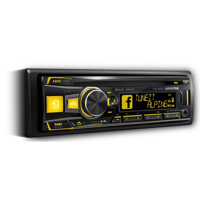 Alpine CDE-185BT ���� � ��������-�������� INCAR