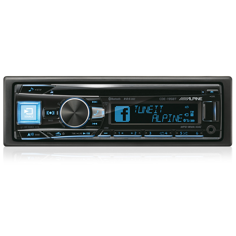 Alpine CDE-195BT ���� � ��������-�������� INCAR