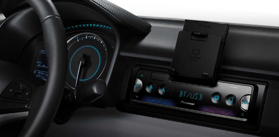 Pioneer SPH-10BT ��������� ������ ��������� 1-DIN ���� � ��������-�������� INCAR