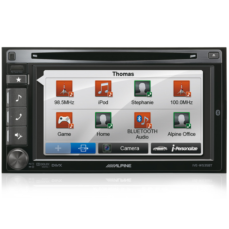 Alpine IVE-W535BT ���� � ��������-�������� INCAR