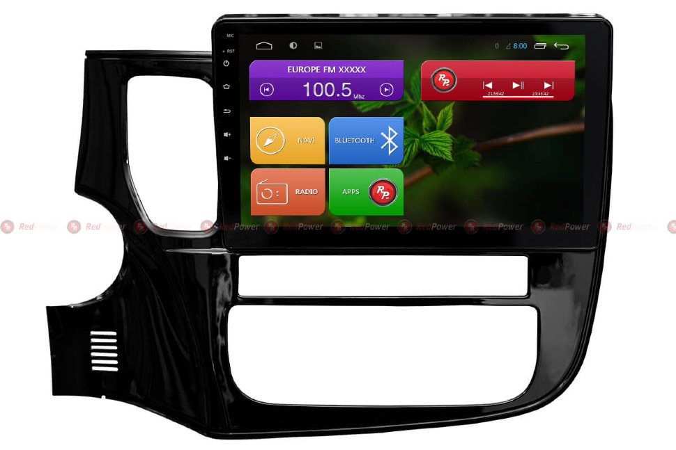������� ��������� Mitsubishi Outlander 12+ Android 7, WiFi, 4����, 10.0" (Redpower 31156 R IPS DSP) ���� � ��������-�������� INCAR