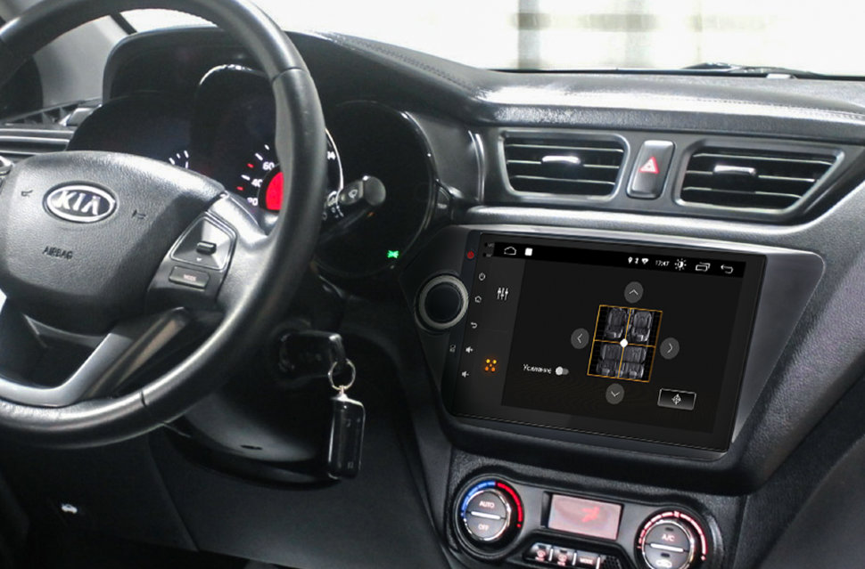 ������� ��������� INCAR XTA-1801 ��� Kia Rio (Android 8.1) ���� � ��������-�������� INCAR