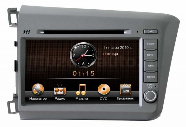 ������� ��������� HONDA Civic 4D 2012+ INTRO CHR-3612 CV ���� � ��������-�������� INCAR