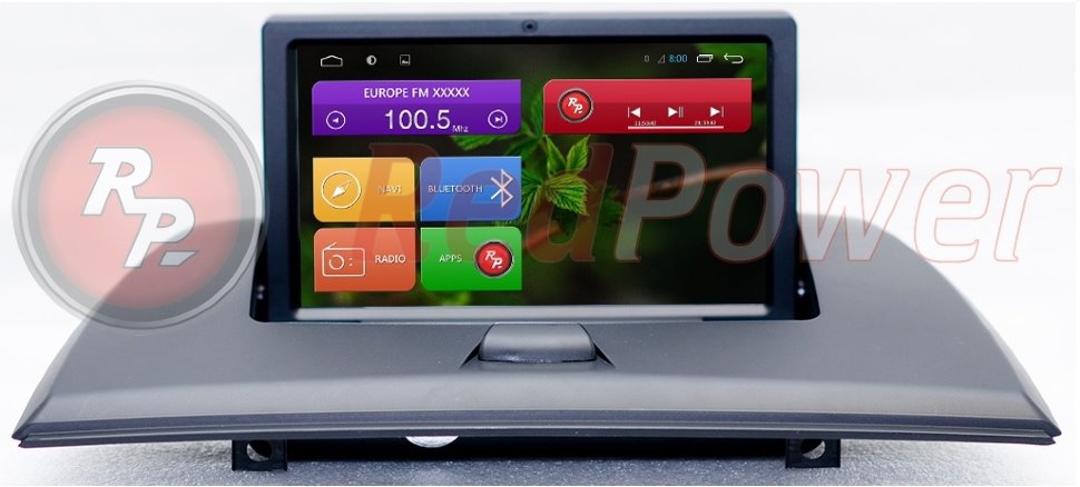 ������� ��������� BMW X3 02-10 Android 6, WiFi, 4���� (Redpower 31103) ���� � ��������-�������� INCAR