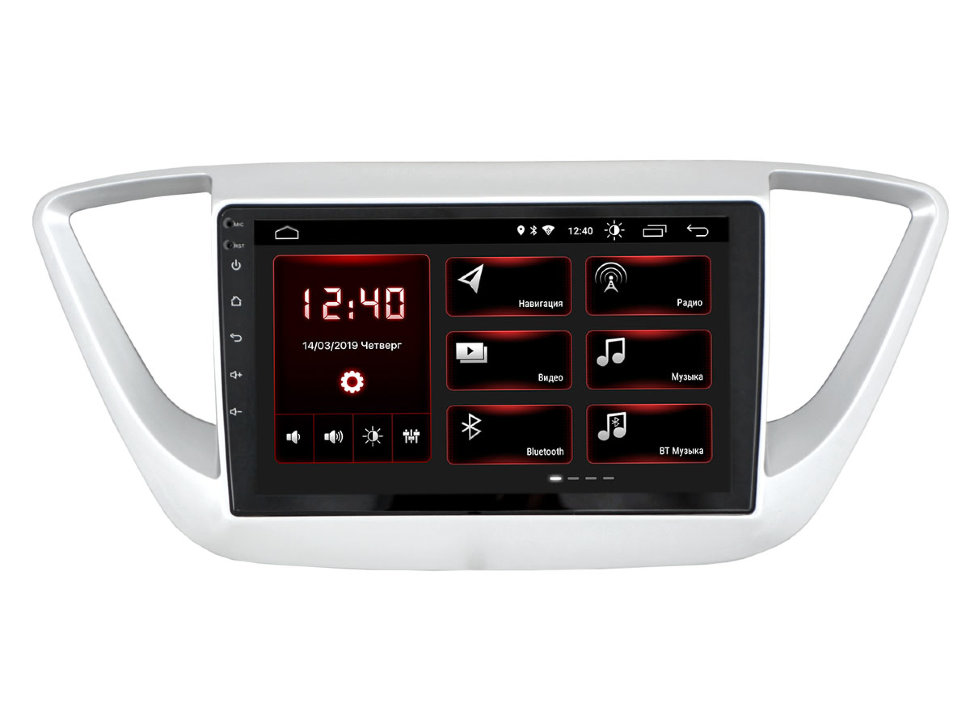������� ��������� INCAR XTA-2402 ��� HYUNDAI SOLARIS 16+, ������� 8.1 ���� � ��������-�������� INCAR