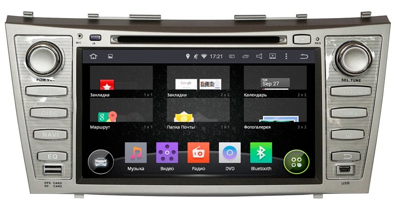 ������� ��������� Toyota Camry 06-11 (Incar AHR-2288) Android 5.1 ���� � ��������-�������� INCAR