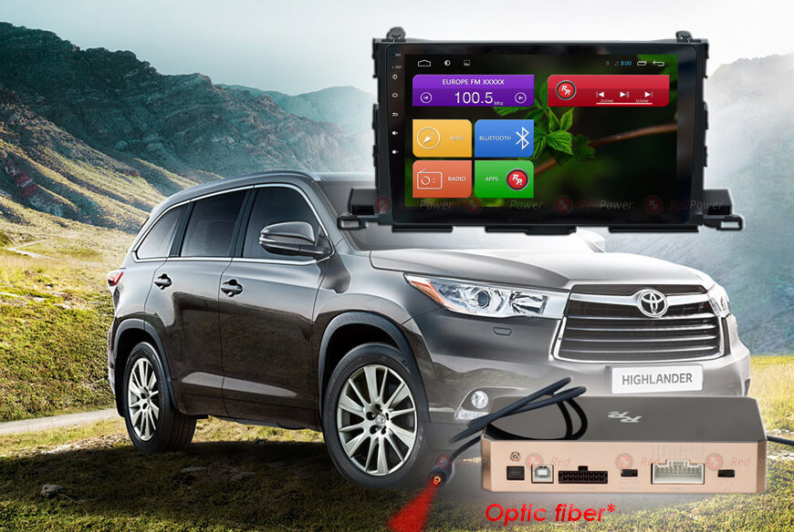 ������� ��������� Toyota Highlander Redpower 31184 R IPS DSP ANDROID 7 ���� � ��������-�������� INCAR