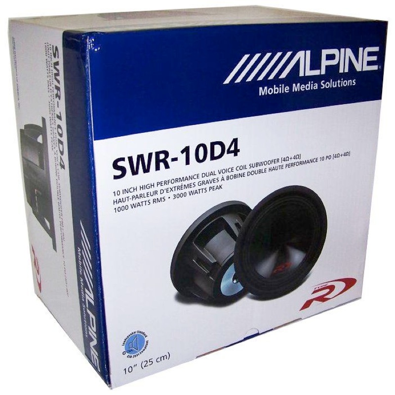 Alpine SWR-10D4 ���� � ��������-�������� INCAR