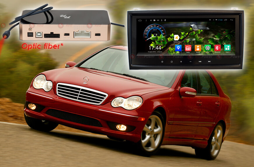 ������������� Redpower 31768 IPS DSP Mercedes-Benz SLK-����� R171 (2004-2012) ANDROID 7 ���� � ��������-�������� INCAR