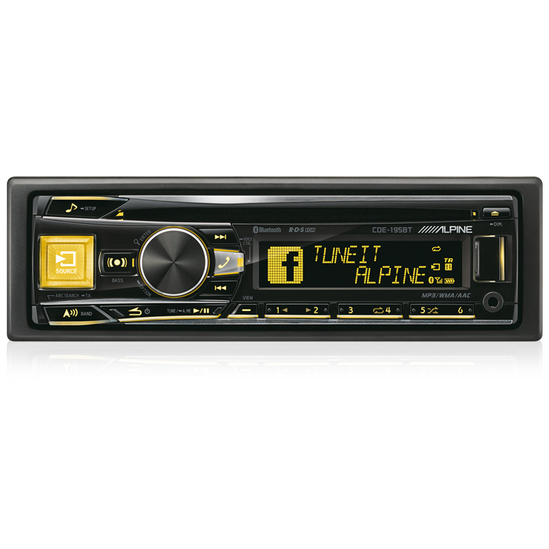 Alpine CDE-195BT ���� � ��������-�������� INCAR