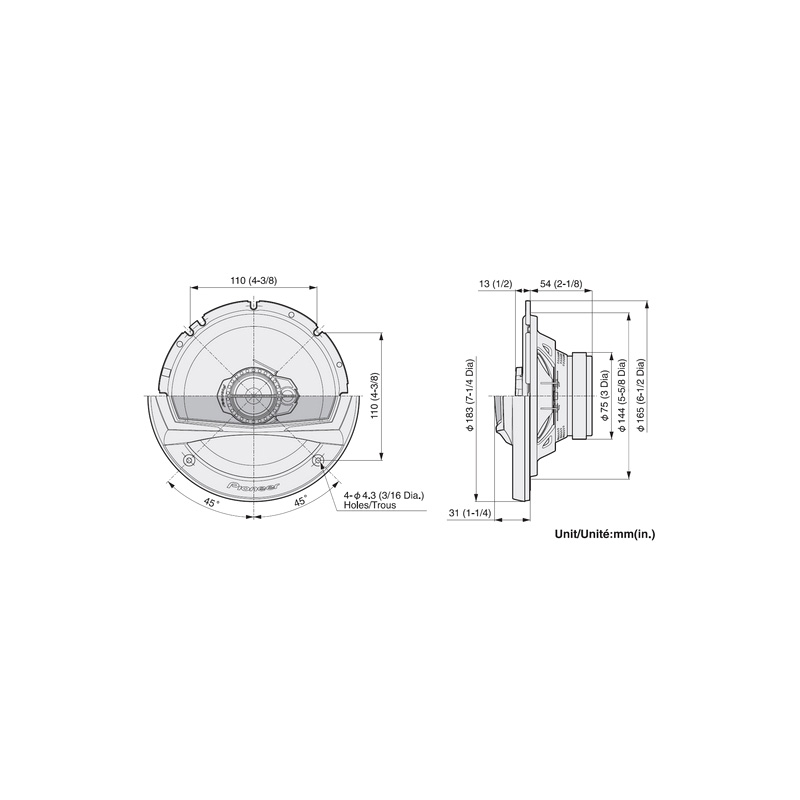 Pioneer TS-A1723I ���� � ��������-�������� INCAR