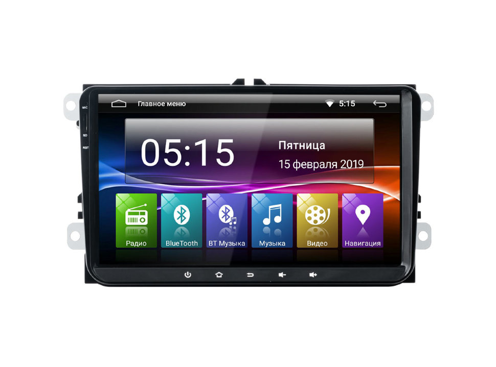 ������� ��������� INCAR AHR-8695 ��� Volkswagen Passat B6, B7,Golf 5, 6, VW Jetta (Android 7) ���� � ��������-�������� INCAR