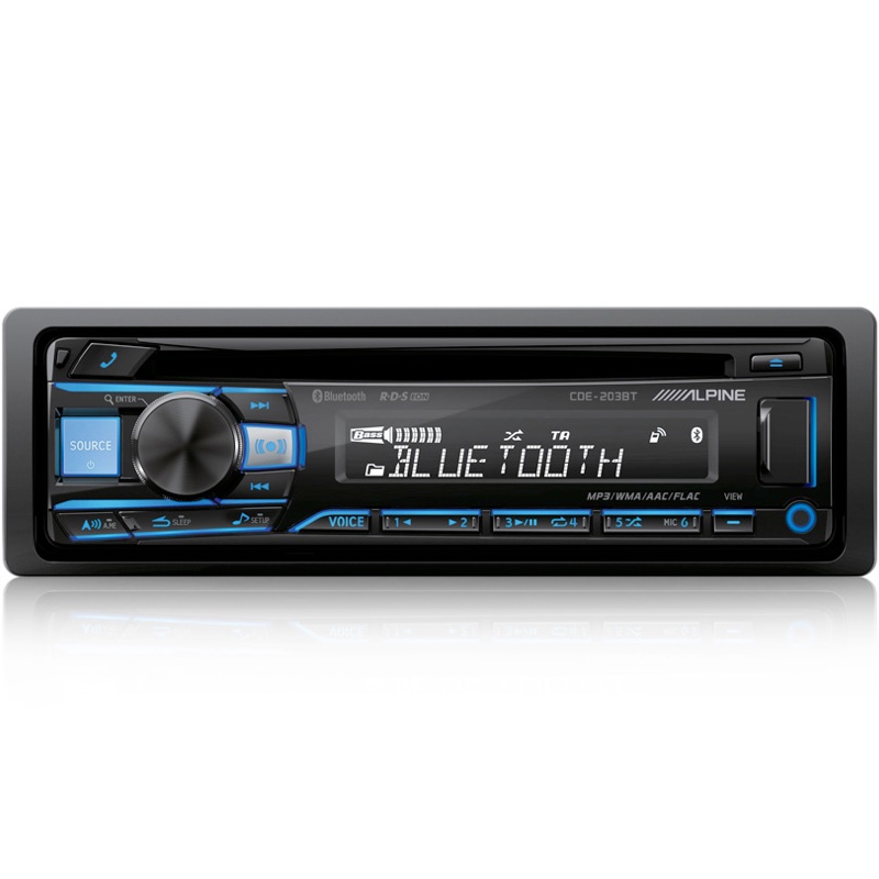 Alpine CDE-203BT ���� � ��������-�������� INCAR