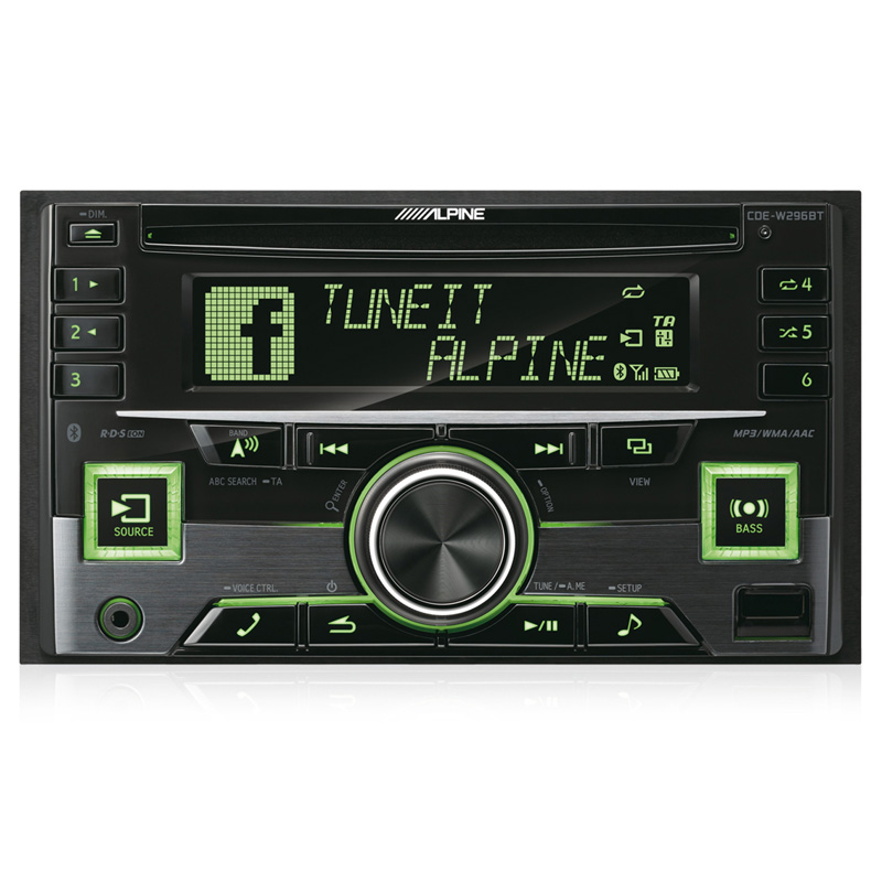 Alpine CDE-W296BT ���� � ��������-�������� INCAR