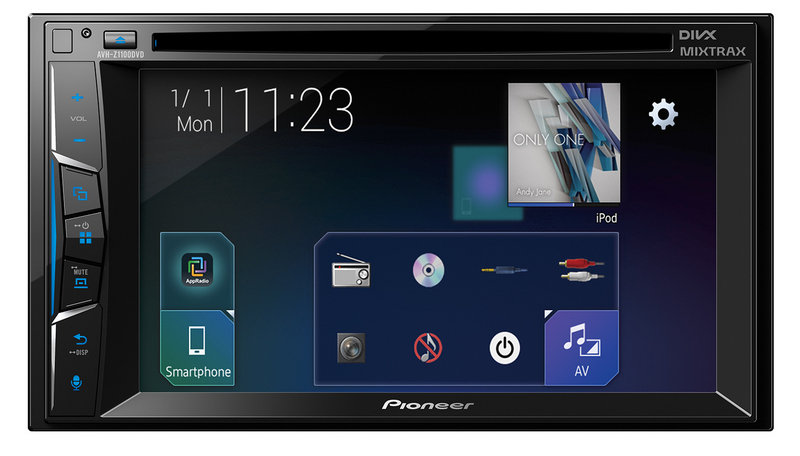 Pioneer AVH-Z1100DVD ������������� ���� � ��������-�������� INCAR