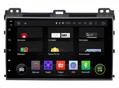������� ��������� Toyota LAND CRUISER PRADO 120 Android 6, WiFi, 4����, 9.0" (Incar AHR 2236)