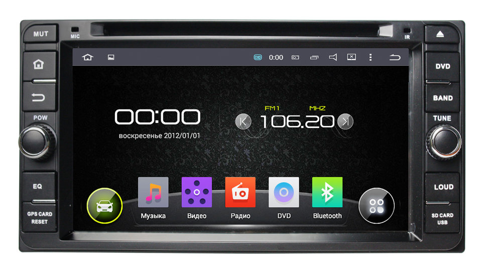 ��������� Toyota Universal (Incar AHR-2230) Android 5.1 ���� � ��������-�������� INCAR