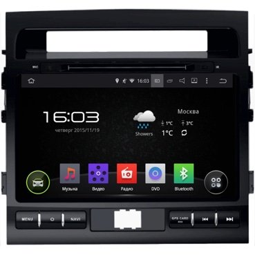 ������� ��������� Toyota Land Cruiser 200 12-15 (Incar AHR-2280) Android 5.1 ���� � ��������-�������� INCAR