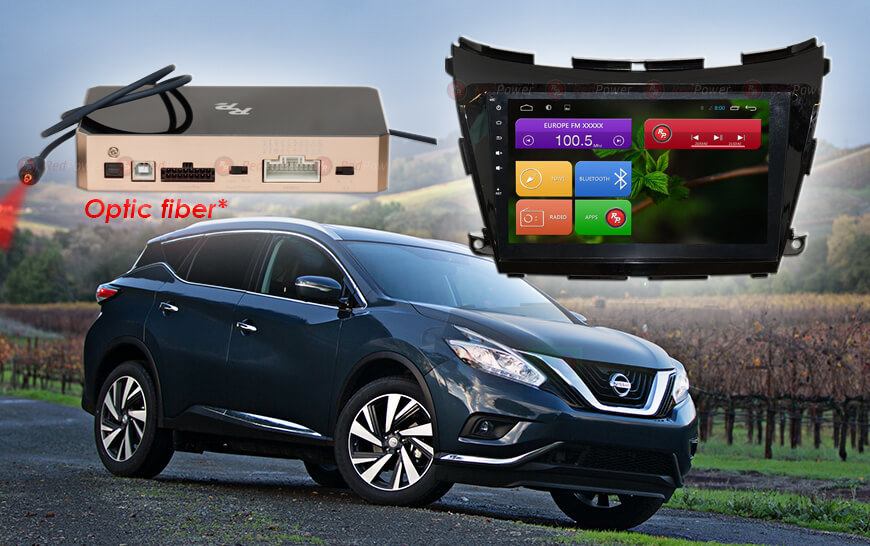 ������������ �������� Nissan Murano 15+ Android 6, WiFi, 4����, 10.0" (Redpower 31311 RIPS) ���� � ��������-�������� INCAR