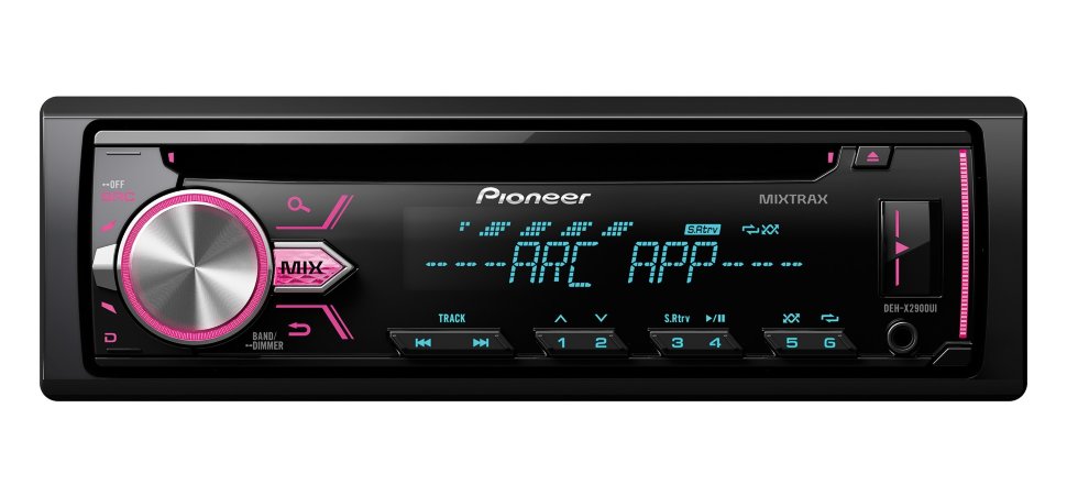 Pioneer DEH-X2900UI ������������� ���� � ��������-�������� INCAR