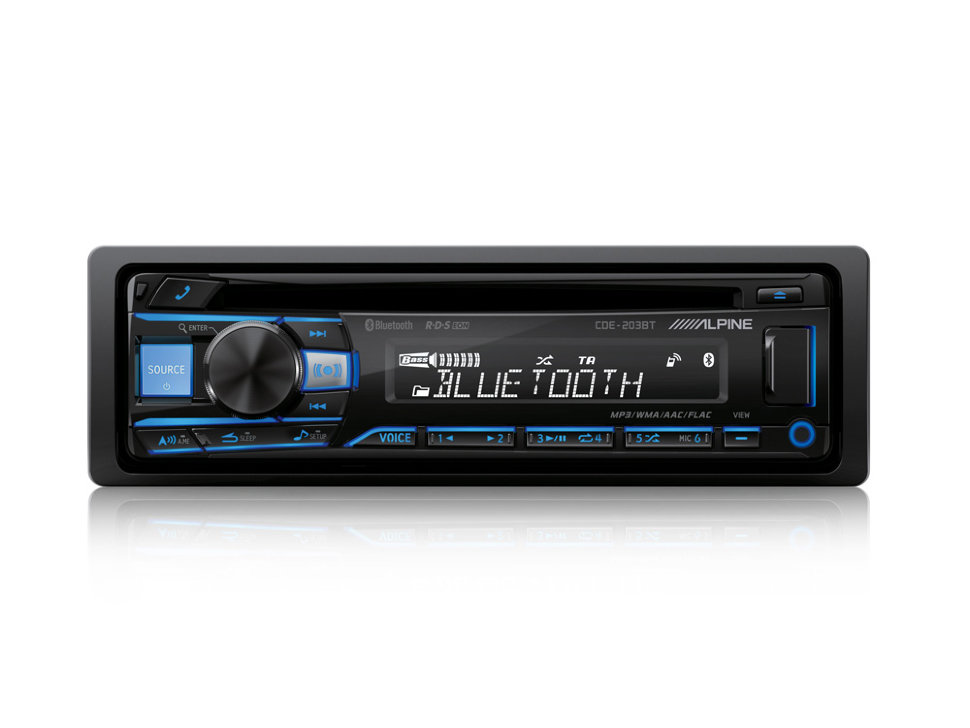 Alpine CDE-203BT ���� � ��������-�������� INCAR