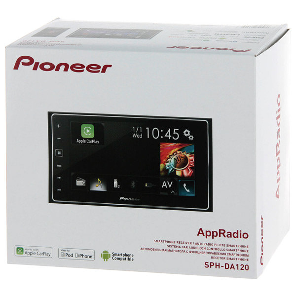 Pioneer SPH-DA120 ������������� ���� � ��������-�������� INCAR