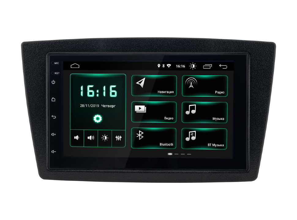 ��������� INCAR 70-1201 ��� LADA Granta 11-18 Android 9, WiFi, 7" (������������ ��������) ���� � ��������-�������� INCAR