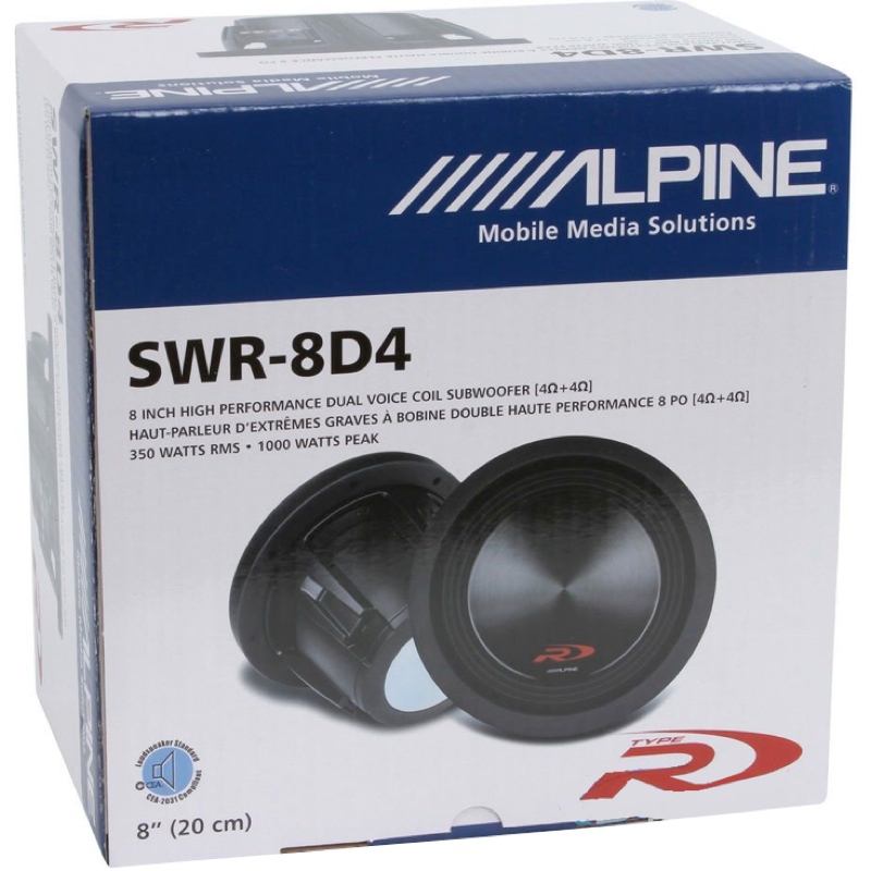 Alpine SWR-8D4 ���� � ��������-�������� INCAR