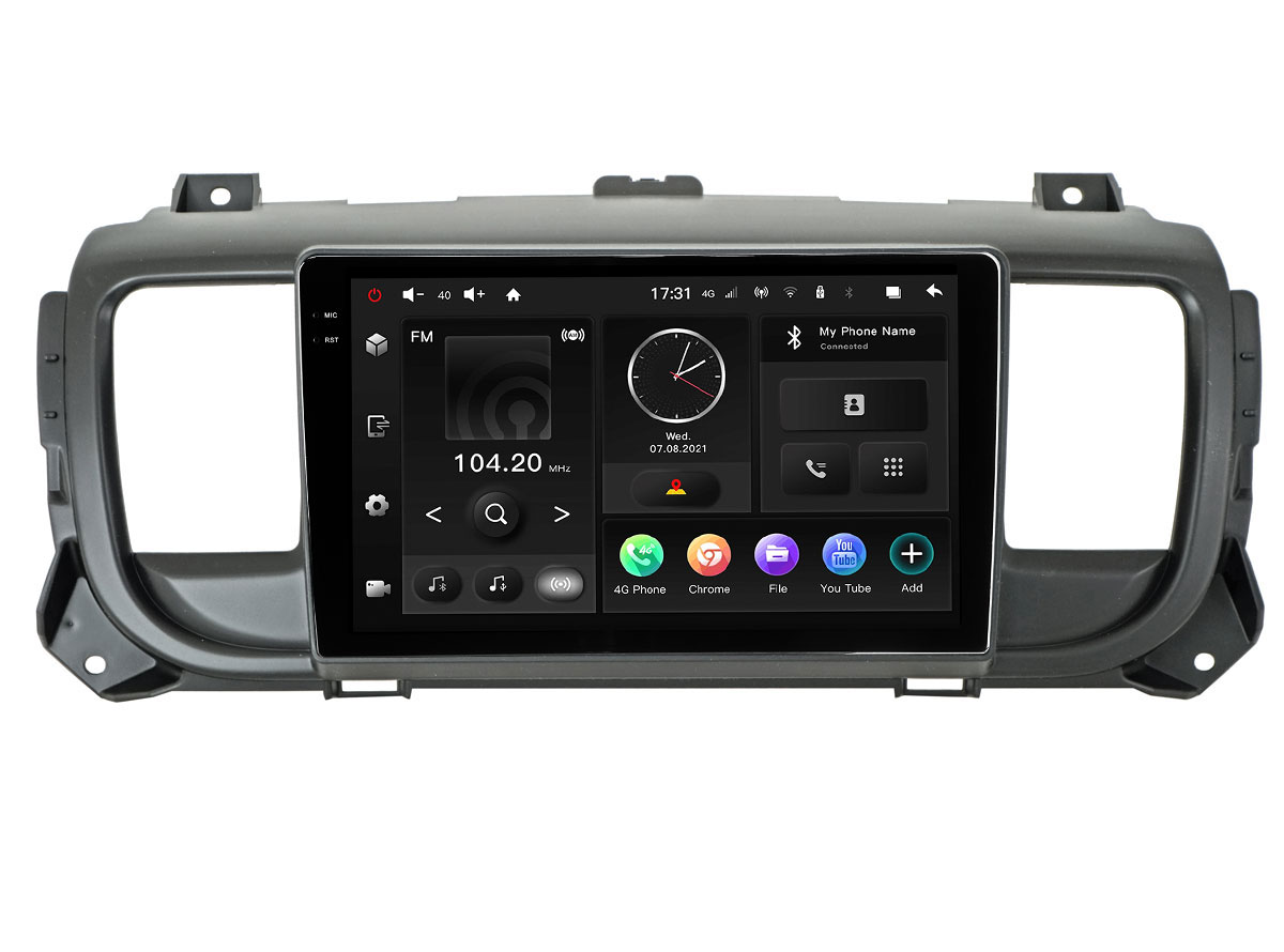 ������������� ��� Peugeot Expert,Traveller 17+ (MAXIMUM Incar TMX2-2303u-4) Android 10/2000*1200, BT, wi-fi, 4G LTE, DSP, 4-64Gb, 9.5" (Incar TMX2-2303u-4) ���� � ��������-�������� INCAR